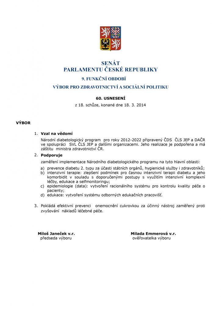 Národní diabetologický program